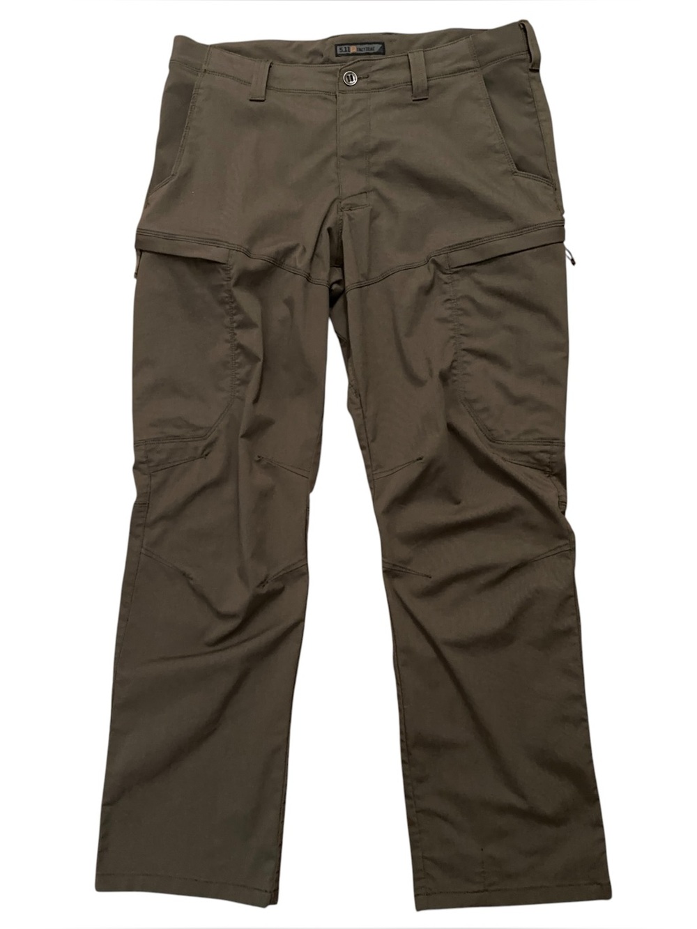 5.11 Tactical APEX Cargo Pants Mens Size 36x32 Flex Tec Canvas Army Green